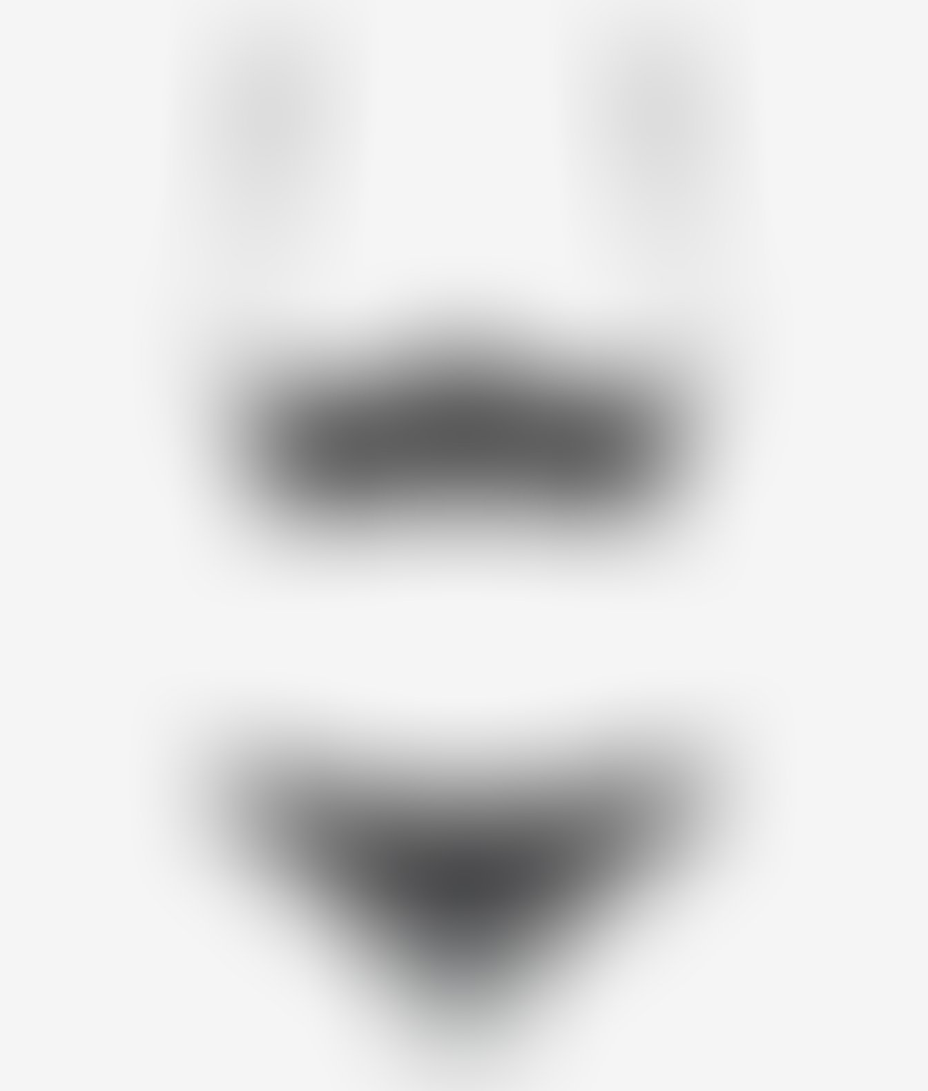 Obsessive Letica komplet: biustonosz i majtki z otwartym krokiem