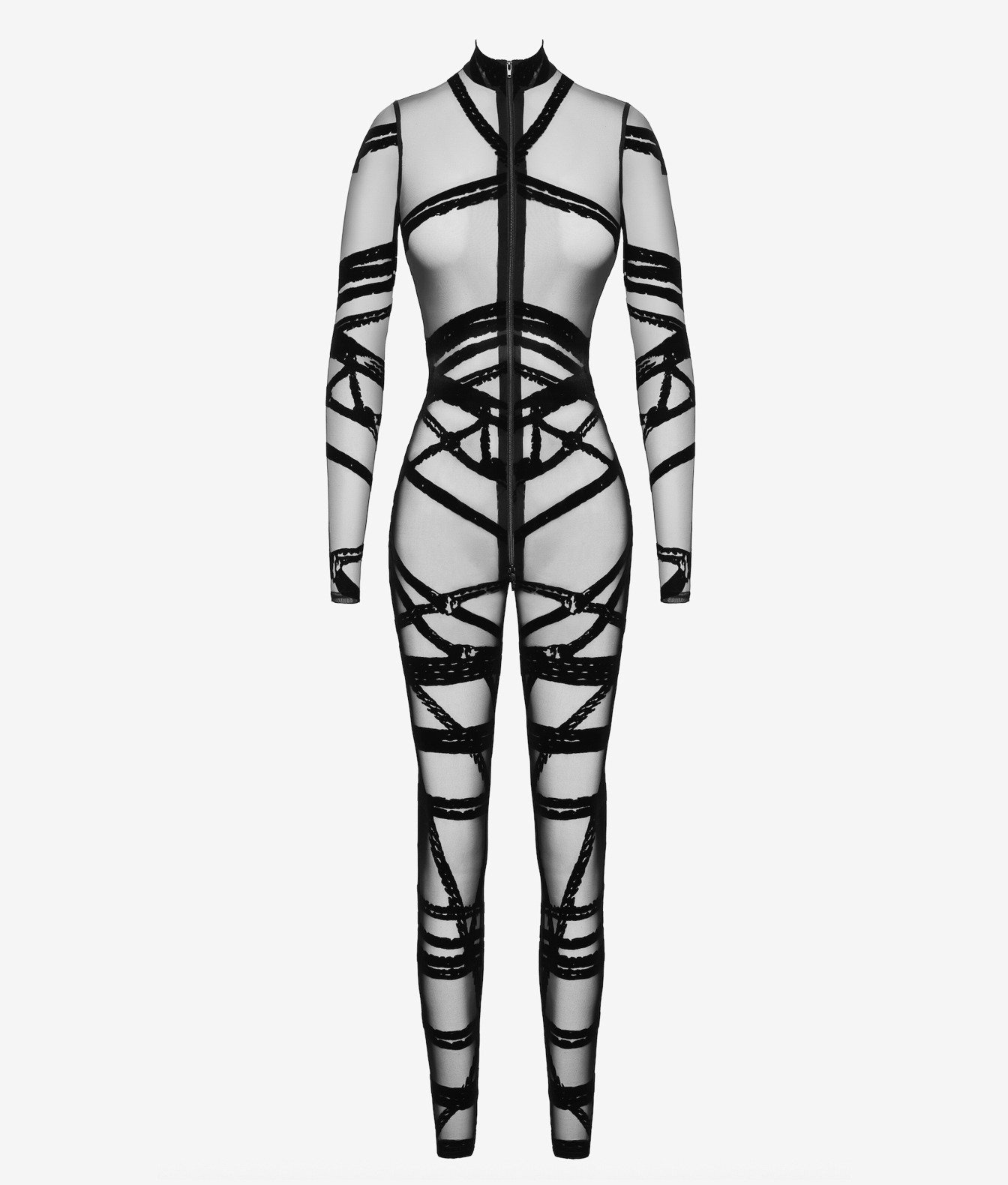 Noir Handmade Bondesque Catsuit F357