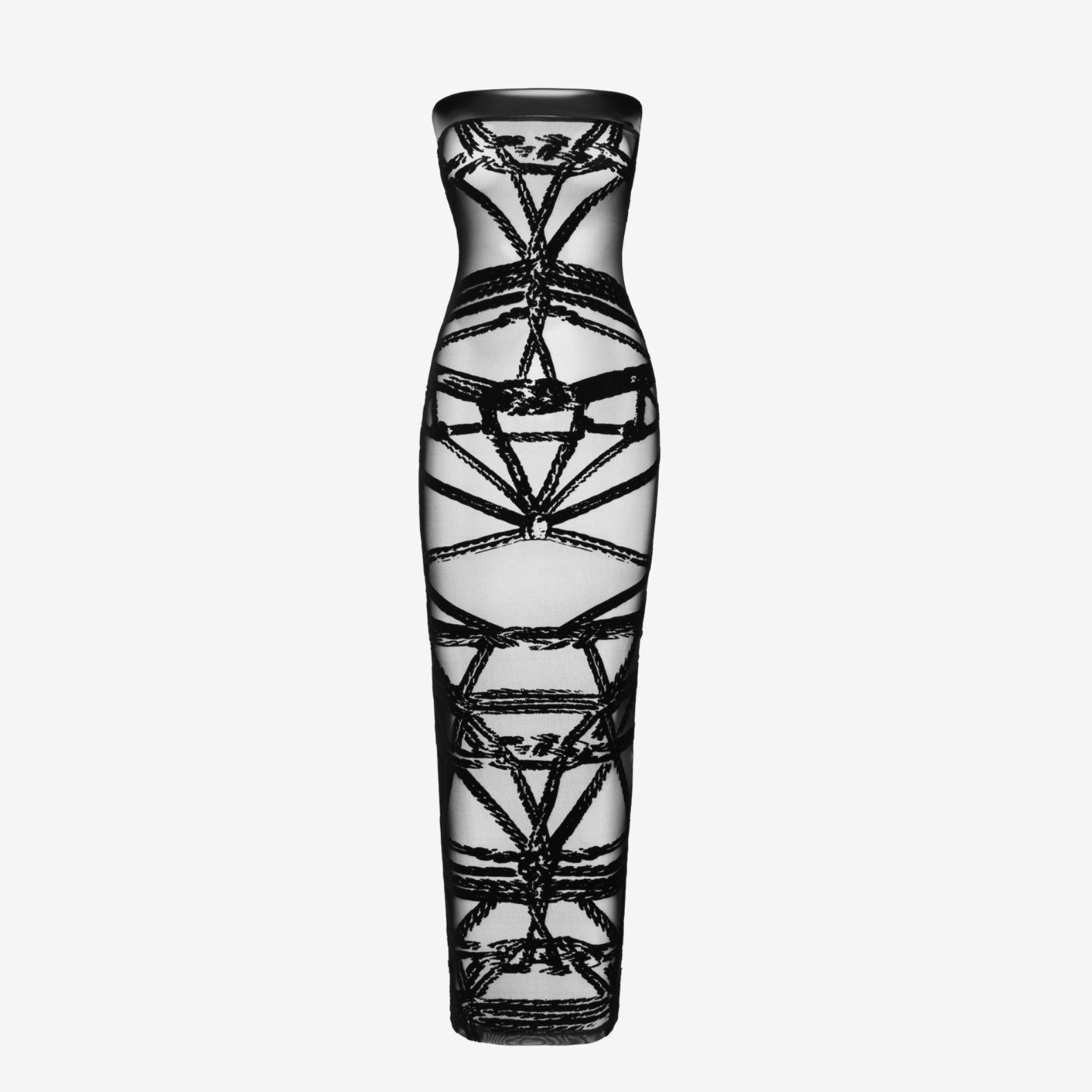 Noir Handmade Bondesque Opera Dress F358 długa suknia