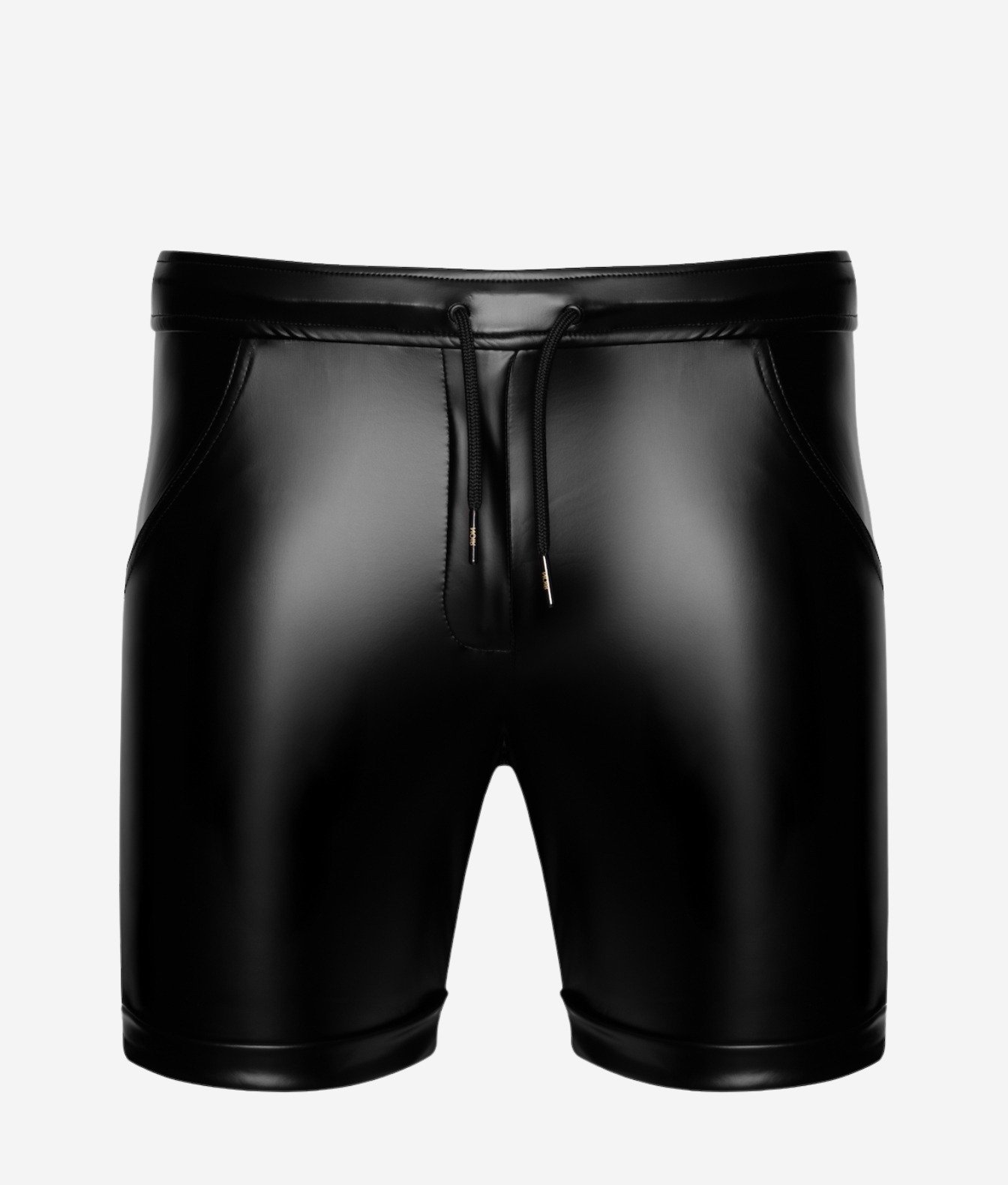 Noir Handmade Rogue Shorts z materiału powerwetlook