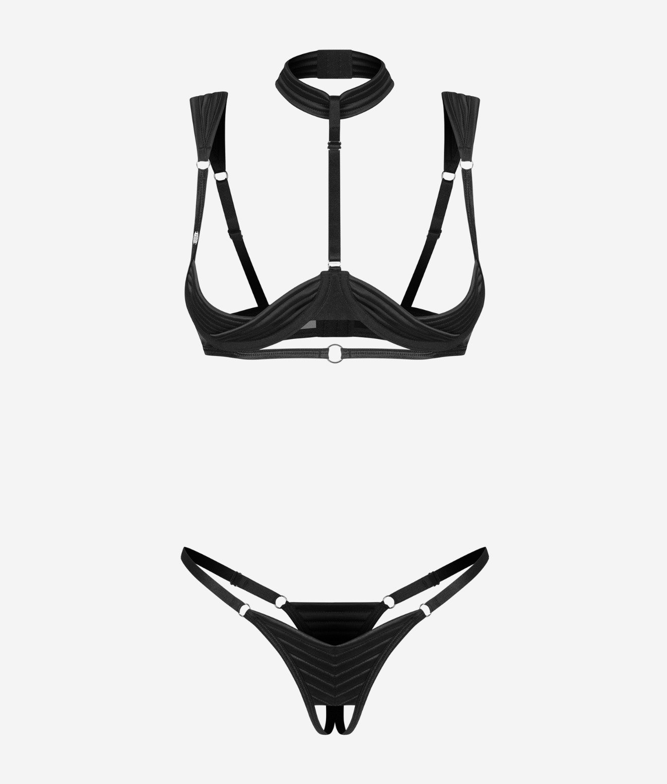 Obsessive Roccele komplet 2-częściowy otwarty