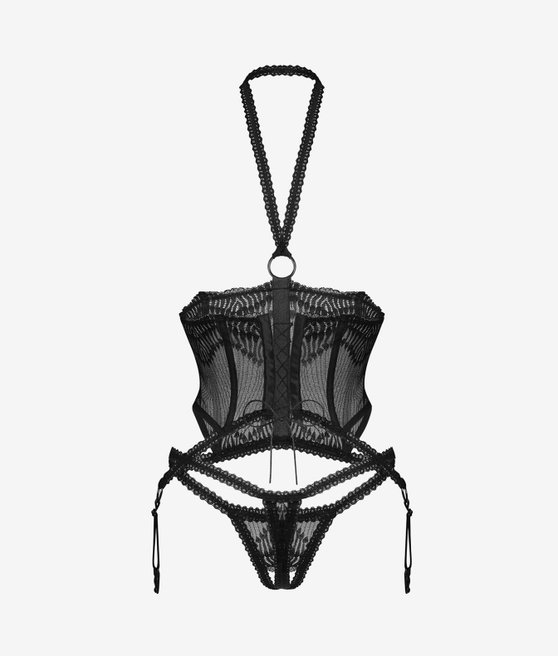 Obsessive Alliane gorset i stringi