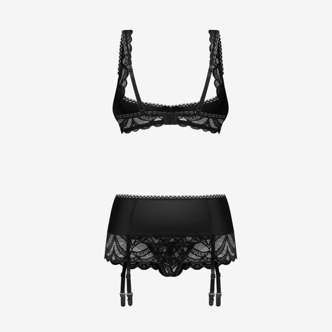 Obsessive Lecille komplet 3-częściowy otwarty