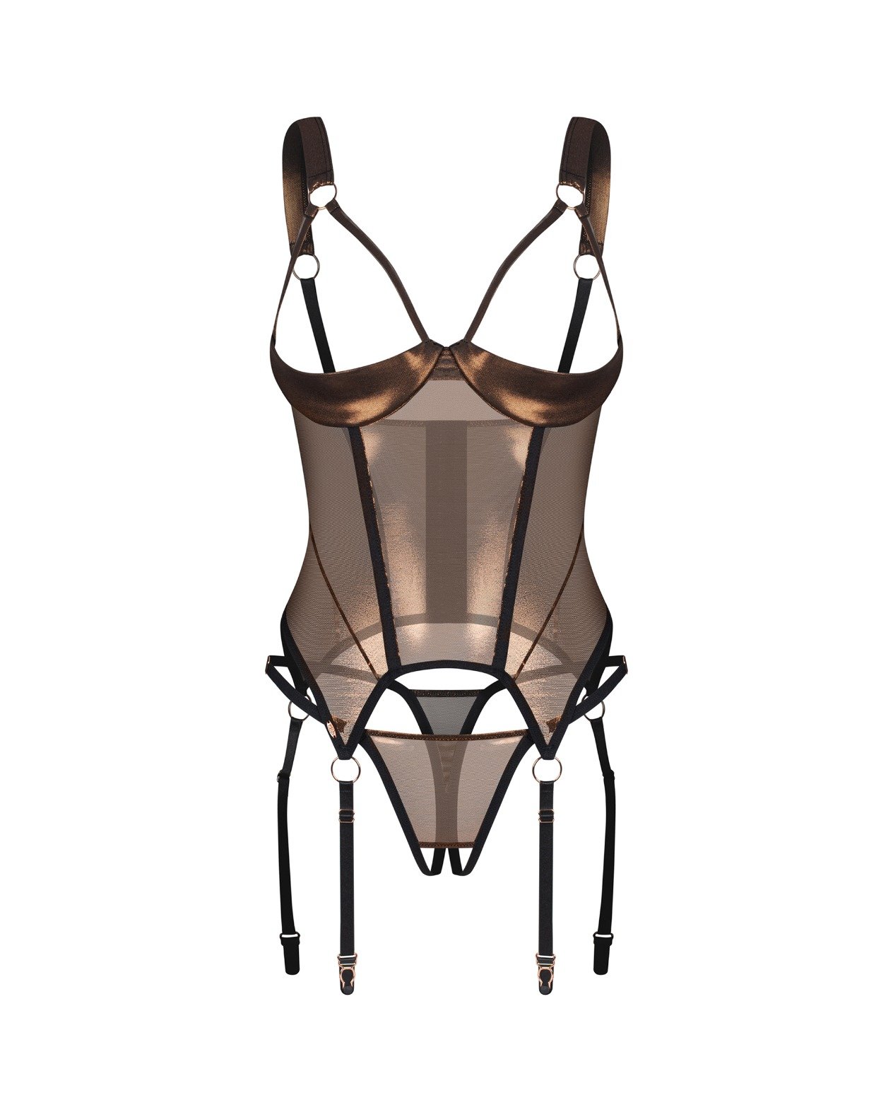 Obsessive Soranna gorset i stringi otwarte