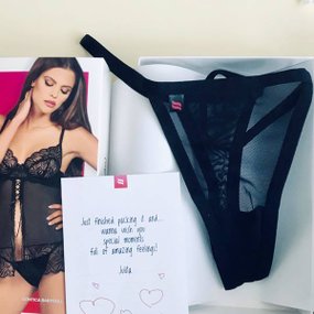 Obsessive Contica koszulka babydoll i stringi