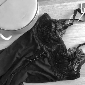 Obsessive Contica koszulka babydoll i stringi