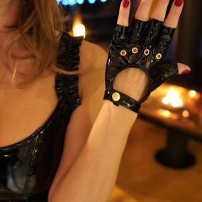 Noir Handmade F263 rękawiczki bez palców