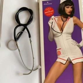 Obsessive Emergency sukienka ze stetoskopem